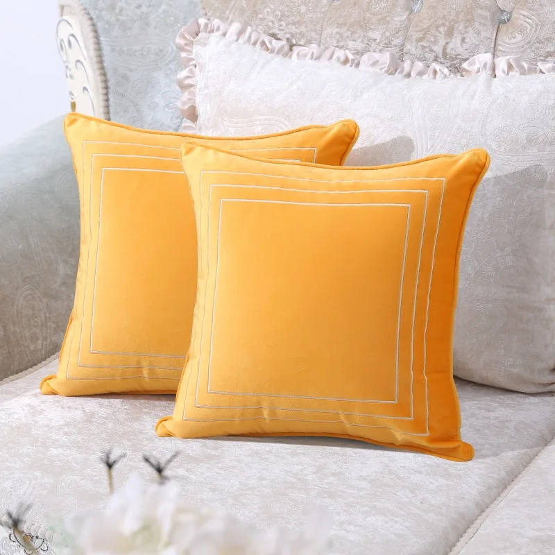 2Pcs Velvet Throw Pillow Cover Solid Decorative Square Cushion Case For Sofa Bedroom Home Care 40x40/45x45cm Pillowcase 7 Sizes
2Pcs Velvet Throw Pillow Cover Solid Decorative Square Cushion Case For Sofa Bedroom Home Care 40x40/45x45cm Pillowcase 7 Sizes