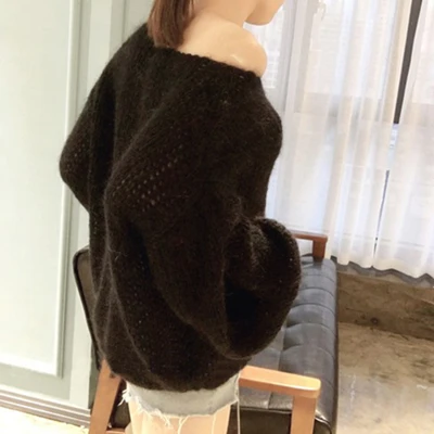 loose knitted hollow out autumn thin women sweater fashion brand casual style thin pullovers oversize Korean new vetement femme
loose knitted hollow out autumn thin women sweater fashion brand casual style thin pullovers oversize Korean new vetement femme