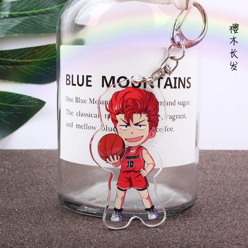 Anime Slam Dunk Acrylic Keychain Sakuragi Hanamichi Kaede Rukawa Bag Pendant Keyring Model Toy Collections 
Anime Slam Dunk Acrylic Keychain Sakuragi Hanamichi Kaede Rukawa Bag Pendant Keyring Model Toy Collections