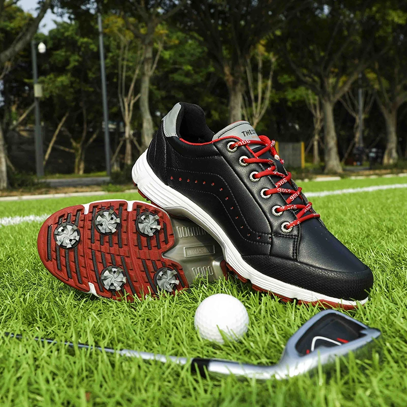 New Mens Golf Shoes Waterproof Golf Sneakers Men Outdoor Golfing Spikes Shoes Big Size Jogging Walking Sneakers Male
New Mens Golf Shoes Waterproof Golf Sneakers Men Outdoor Golfing Spikes Shoes Big Size Jogging Walking Sneakers Male