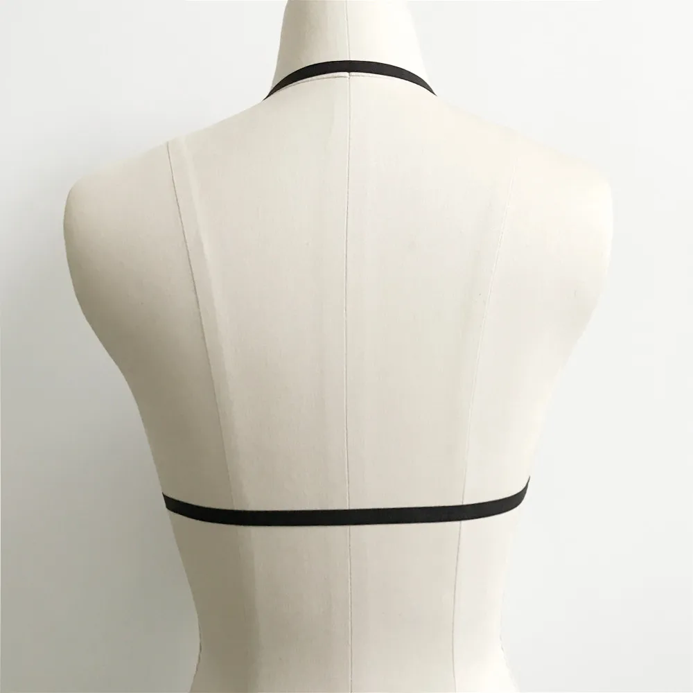 Sexy Women Girl Appliques Hollow Out Elastic Cage Bra Bandage Strappy Halter Bra lingerie sexy corset N
Sexy Women Girl Appliques Hollow Out Elastic Cage Bra Bandage Strappy Halter Bra lingerie sexy corset N