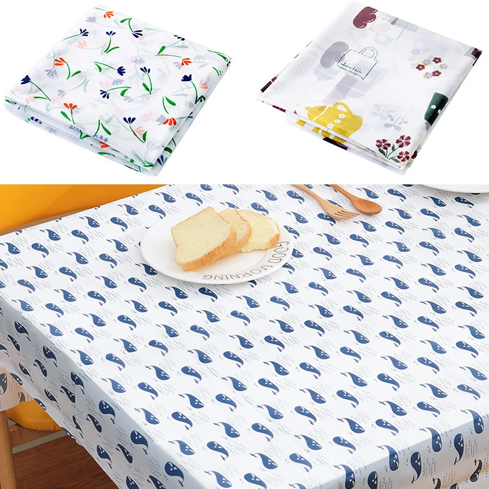 Waterproof Oil-proof Tablecloth Washable Dining Table Cover Mat Household Waterproof Material Oil Resistant
Waterproof Oil-proof Tablecloth Washable Dining Table Cover Mat Household Waterproof Material Oil Resistant