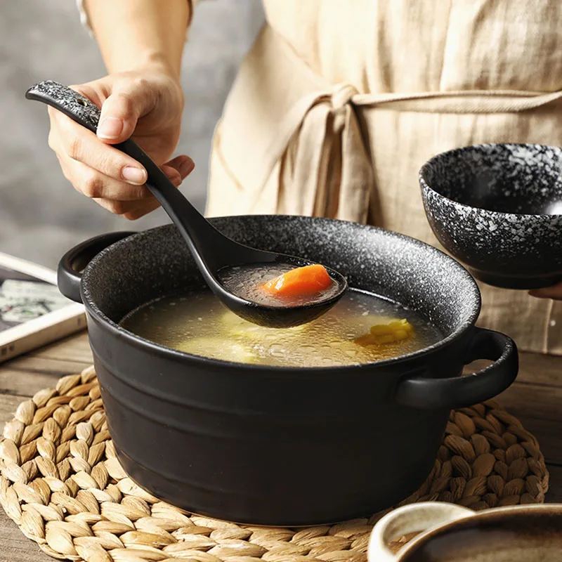 Бинауральная миска для супа, большая Бытовая керамическая миска для супа, плотная креативная индивидуальная Толстая миска для супа и лапши
Бинауральная миска для супа, большая Бытовая керамическая миска для супа, плотная креативная индивидуальная Толстая миска для супа и лапши