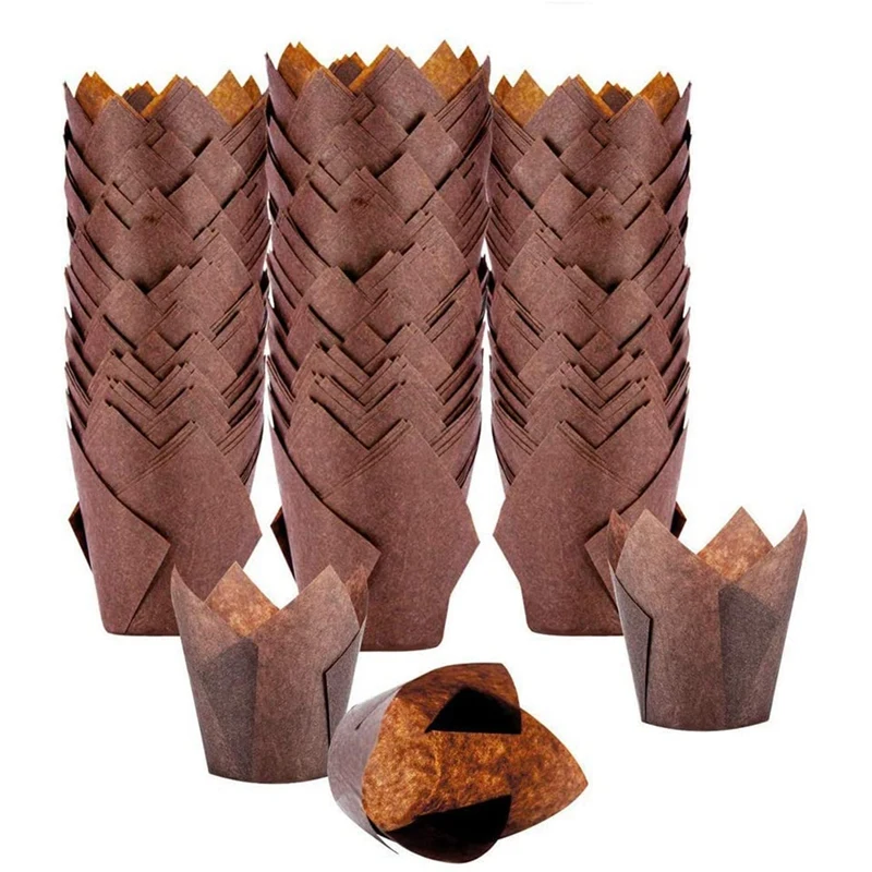 Tulip Cupcake Liners 300 Pack Baking Cups Muffin Wrappers Perfect for Birthday Parties, Weddings, Bakeries, Restaurants
Tulip Cupcake Liners 300 Pack Baking Cups Muffin Wrappers Perfect for Birthday Parties, Weddings, Bakeries, Restaurants