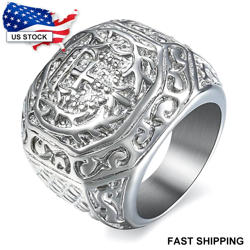 Мужское кольцо серебряного цвета размер 8 13 LHR141|Кольца| |