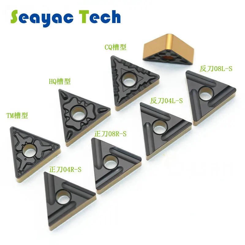 Bi color external turning tool Carbide insert TNMG160408-TM TNMG332 solid carbide insert Lathe cutter Tools
Bi color external turning tool Carbide insert TNMG160408-TM TNMG332 solid carbide insert Lathe cutter Tools