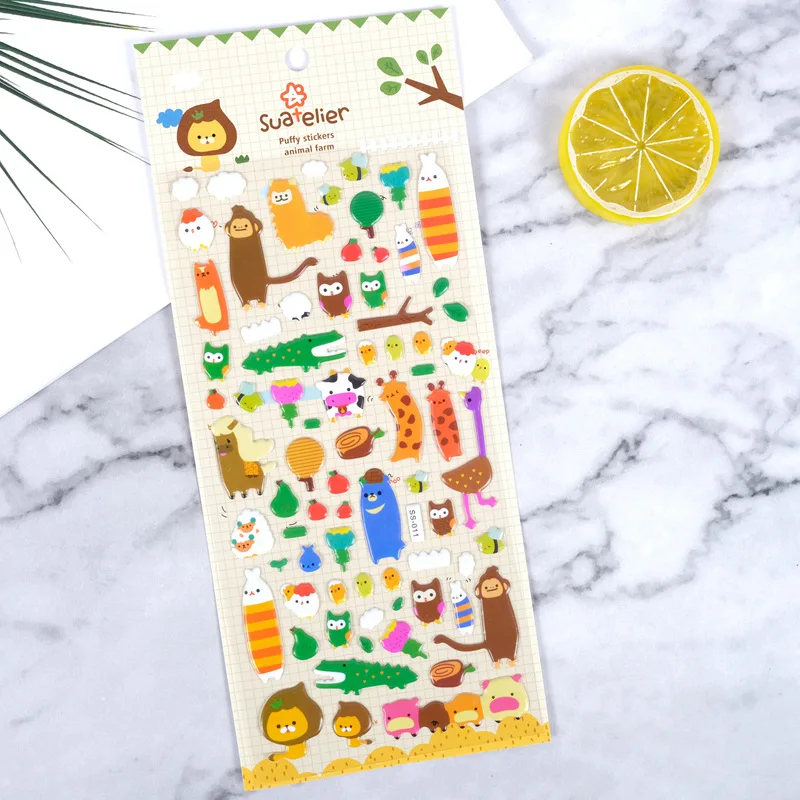 10 Kinds of Children's Stickers Diy Decoration Mobile Phone Dinosaur Bubble Stickers Cartoon Animal Manor Hand Account Stickers
10 Kinds of Children's Stickers Diy Decoration Mobile Phone Dinosaur Bubble Stickers Cartoon Animal Manor Hand Account Stickers