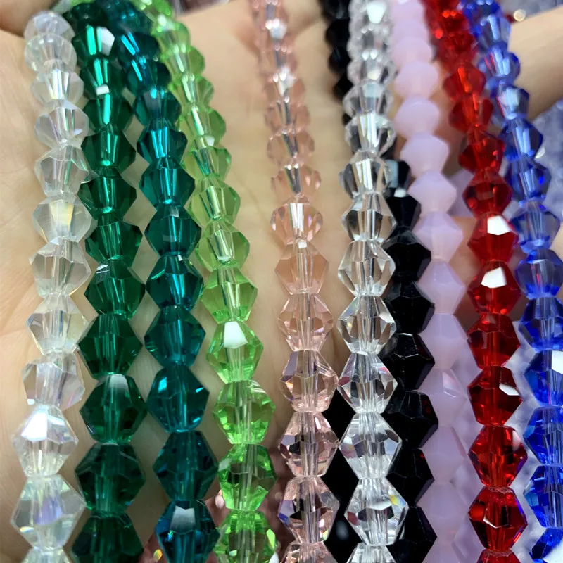 2mm 200pcs #5301 Glass Crystals Beads Bicone Faceted Bead loose Spacer Beads DIY Jewelry Making U pick color
2mm 200pcs #5301 Glass Crystals Beads Bicone Faceted Bead loose Spacer Beads DIY Jewelry Making U pick color