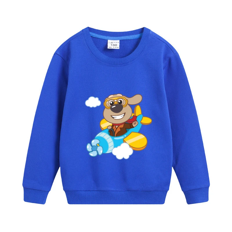 Talking Tom and Friends Children Boy Girl Clothing Spring And Autumn Cartoon Sweatshirt Kids Pullover Hoodies
Talking Tom and Friends Children Boy Girl Clothing Spring And Autumn Cartoon Sweatshirt Kids Pullover Hoodies
