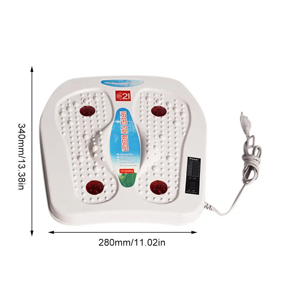 Far Infrared Foot Massager Vibration Magnetic Wave Heating Therapy Foot Pedicure Instrument Massager Health Machine
Far Infrared Foot Massager Vibration Magnetic Wave Heating Therapy Foot Pedicure Instrument Massager Health Machine