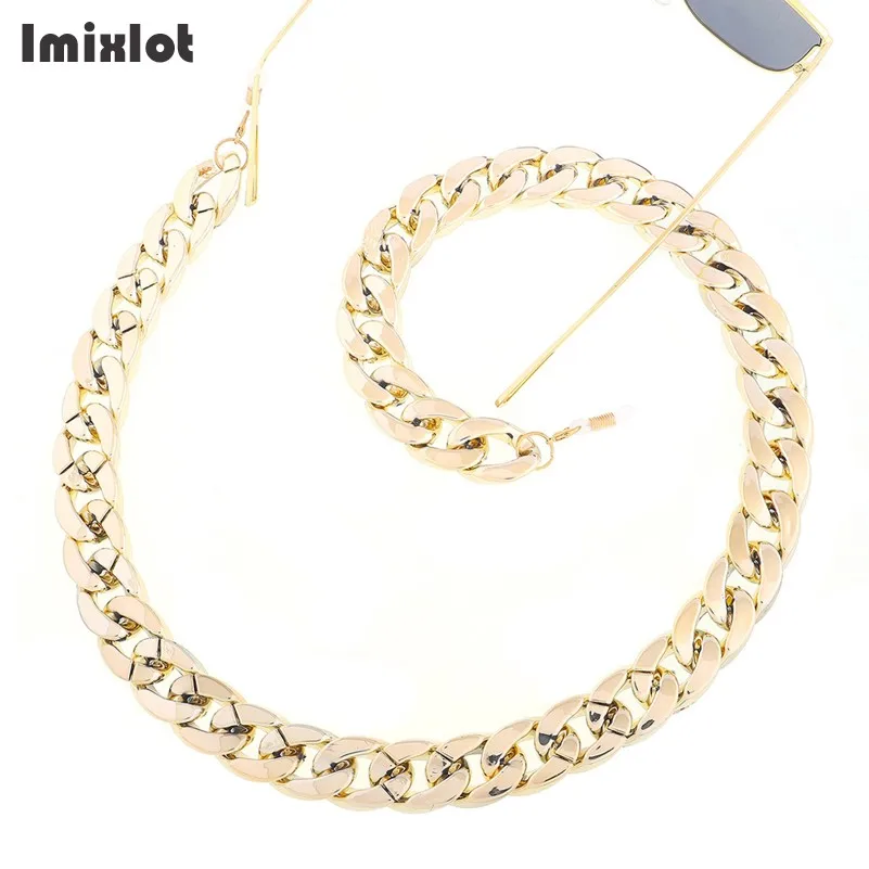 1PC New Gold Black CCB Sunglasses Chain Women Reading Glasses Hanging Neck Largand Glasses Rope Wide Eyeglasses Strap 70CM
1PC New Gold Black CCB Sunglasses Chain Women Reading Glasses Hanging Neck Largand Glasses Rope Wide Eyeglasses Strap 70CM