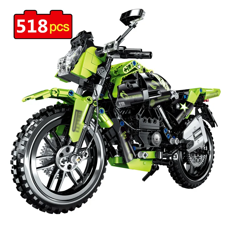518Pcs Building Blocks High-Tech Motorcycle City Moto Blocks Bricks Motorbike Vehicles Race Bricks Toys for Children Gifts
518Pcs Building Blocks High-Tech Motorcycle City Moto Blocks Bricks Motorbike Vehicles Race Bricks Toys for Children Gifts