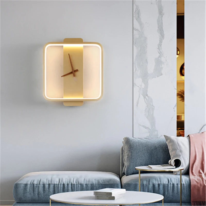 Modern Led Wall Lamp Nordic Lighting Sconce Living Bedroom Bedside 18W Restaurant Clock Indoor Fixture Indoor Decor Round Lights
Modern Led Wall Lamp Nordic Lighting Sconce Living Bedroom Bedside 18W Restaurant Clock Indoor Fixture Indoor Decor Round Lights