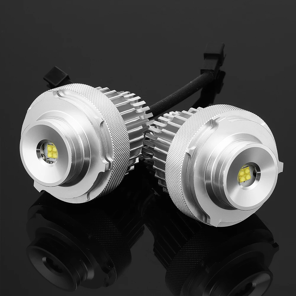 2Pcs LED Angel Eyes Bulbs ​Fits For BMW E39 E98E60/E61 LED Angel Eyes Halo Ring Marker Light White Bulb 40W DC12-24V 6500K
2Pcs LED Angel Eyes Bulbs ​Fits For BMW E39 E98E60/E61 LED Angel Eyes Halo Ring Marker Light White Bulb 40W DC12-24V 6500K