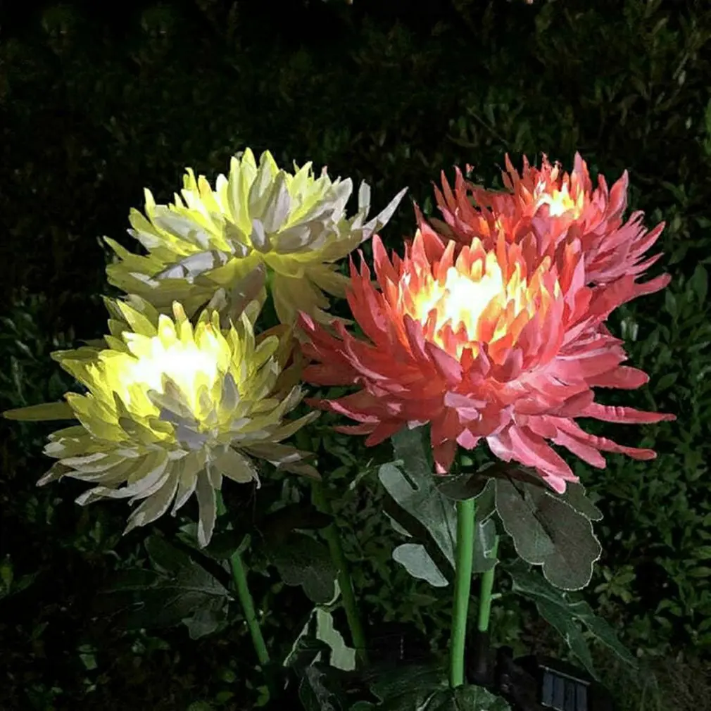 Chrysanthemum Solar Light LED Lamp Outdoor Garden Simulation Flower Lawn Light Plug-In Garden Land Lamp Light Garden Decor
Chrysanthemum Solar Light LED Lamp Outdoor Garden Simulation Flower Lawn Light Plug-In Garden Land Lamp Light Garden Decor