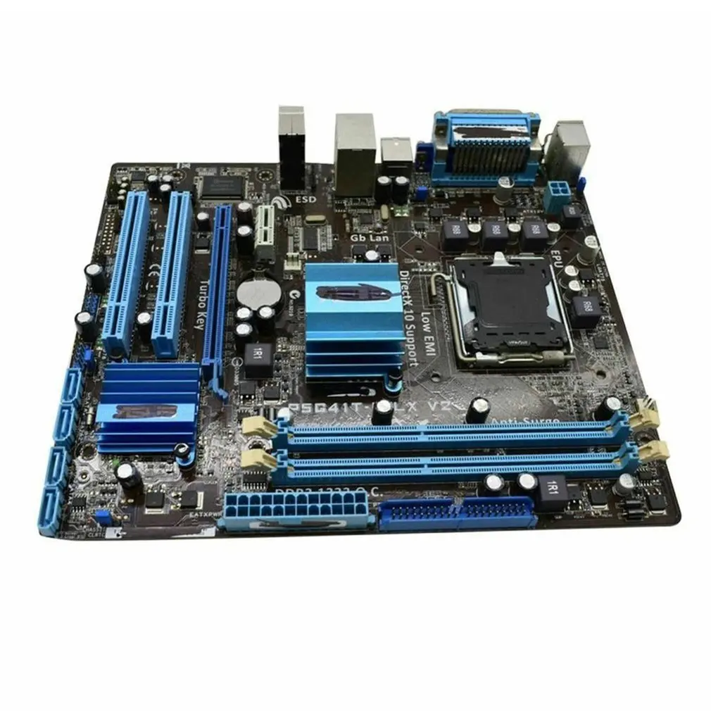 5G41T-M LX V2 Desktop Mother Board LGA 775 Socket CPU DDR3 8G Dual Channel Memory HDMI-compatible + VGA Interface
5G41T-M LX V2 Desktop Mother Board LGA 775 Socket CPU DDR3 8G Dual Channel Memory HDMI-compatible + VGA Interface
