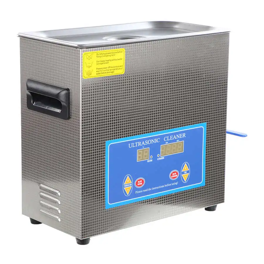 1.3L/2L/3.2L/4.5L/6.5L/10L Ultrasonic Cleaner Digital Mechanical Timer Temperature Heating Cleaning Tank Microprocessing Device
1.3L/2L/3.2L/4.5L/6.5L/10L Ultrasonic Cleaner Digital Mechanical Timer Temperature Heating Cleaning Tank Microprocessing Device