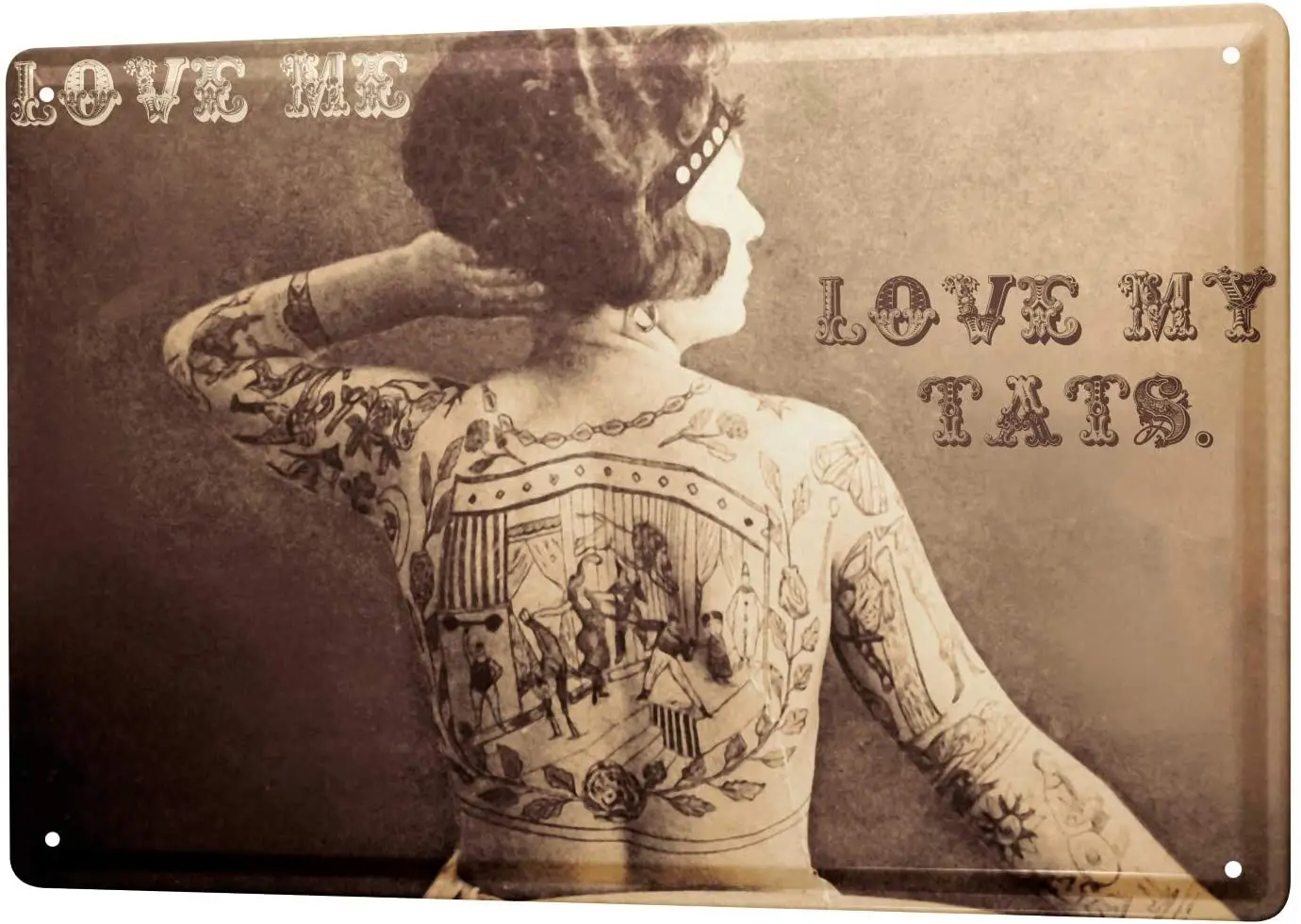 Kitchen Tattoo Poster Funny Sign Tin Art Wall Decor Vintage Aluminum Retro Metal Tin Sign Painting Decorative Signs 20x30cm
Kitchen Tattoo Poster Funny Sign Tin Art Wall Decor Vintage Aluminum Retro Metal Tin Sign Painting Decorative Signs 20x30cm
