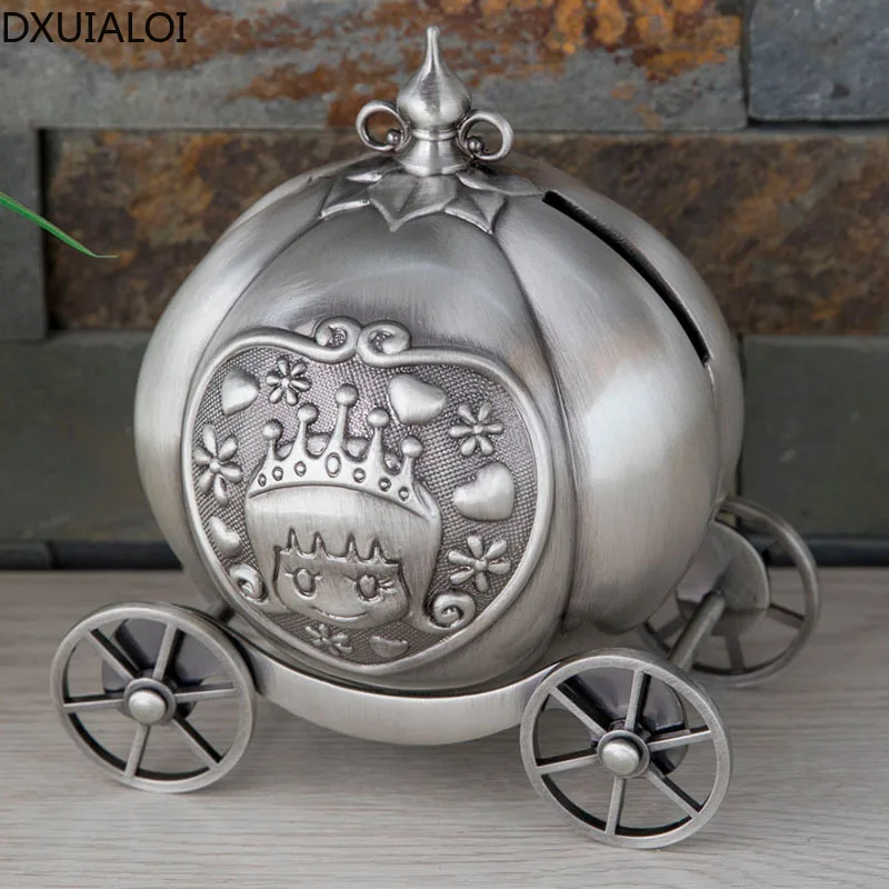 Home decoration metal crafts ornaments European cartoon piggy bank creative little girl pumpkin car children piggy bank DXUIALOI
Home decoration metal crafts ornaments European cartoon piggy bank creative little girl pumpkin car children piggy bank DXUIALOI