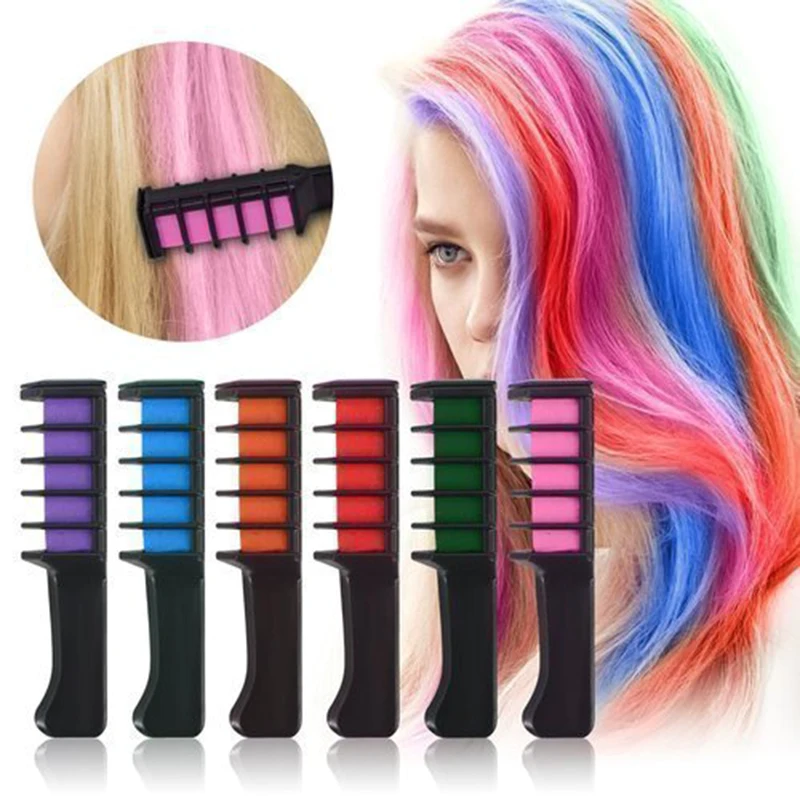 1 Pc Draagbare Niet-giftig Eenmalige Mini Haar Kleur Kam 6 Kleuren Dye Crème Kits Tijdelijke Party cosplay Salon Haar Verven Kam
1 Pc Draagbare Niet-giftig Eenmalige Mini Haar Kleur Kam 6 Kleuren Dye Crème Kits Tijdelijke Party cosplay Salon Haar Verven Kam