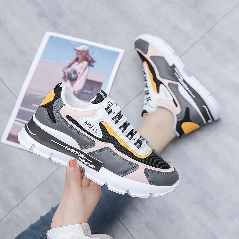 Autumn Shoes Woman Chunky Runing Sneakers Women Lace Up Walking Platform Ladies Flats Vulcanized Shoes Comfort Women's Footwear
Autumn Shoes Woman Chunky Runing Sneakers Women Lace Up Walking Platform Ladies Flats Vulcanized Shoes Comfort Women's Footwear