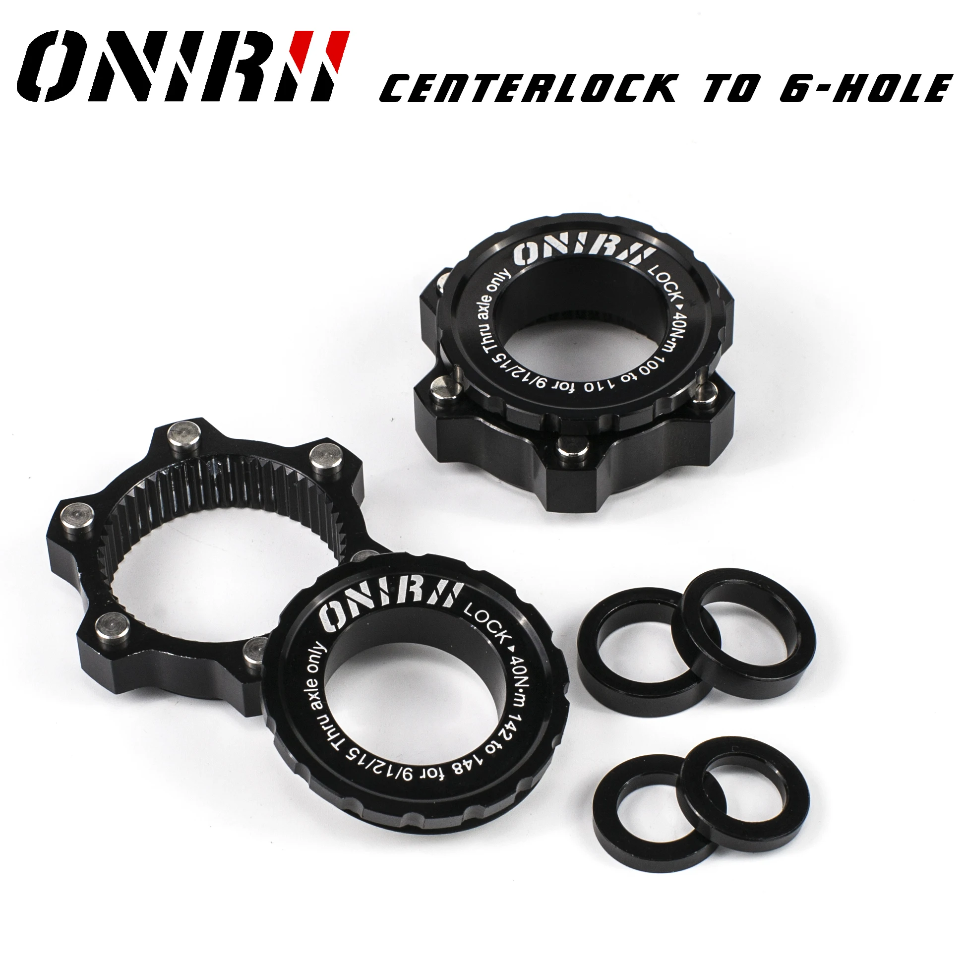 ONIRII Center Lock Hub Boost Adapter,Center-Lock for 6-Hole, Change Rear M12x142mm to 148mm, Front M15x100mm to 110mm New
ONIRII Center Lock Hub Boost Adapter,Center-Lock for 6-Hole, Change Rear M12x142mm to 148mm, Front M15x100mm to 110mm New