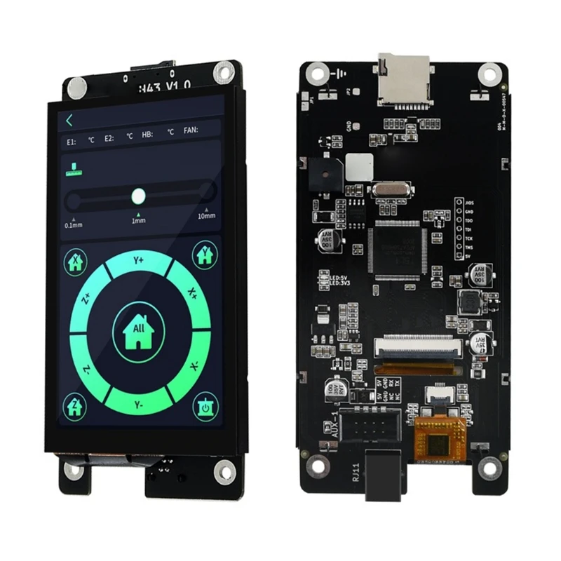 MKS H43 V1.0 3D Printer Smart Controller IPS LCD Display with Smart Controller Board for 3D Printer RAMPS 1.4 Reprap
MKS H43 V1.0 3D Printer Smart Controller IPS LCD Display with Smart Controller Board for 3D Printer RAMPS 1.4 Reprap