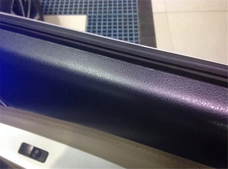 Premium Black Leather Pattern PVC Adhesive Vinyl Film Stickers For Auto Car Body Internal Decoration Vinyl Wrap Car leather film
Premium Black Leather Pattern PVC Adhesive Vinyl Film Stickers For Auto Car Body Internal Decoration Vinyl Wrap Car leather film