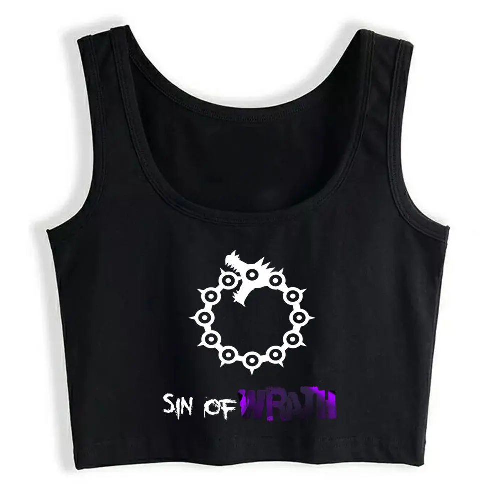 Crop Top Sin Of Dragon Wrath Meliodas Nanatsu No Taizai Fashion Inscriptions Y2k Tops Womens Tops blusas mujer de moda verano
Crop Top Sin Of Dragon Wrath Meliodas Nanatsu No Taizai Fashion Inscriptions Y2k Tops Womens Tops blusas mujer de moda verano