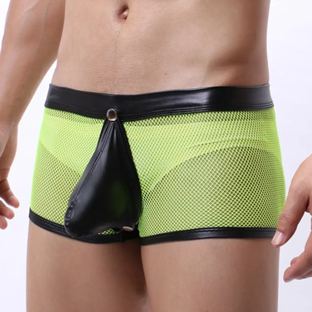 Sexy Lingerie Mens Net Panties Open File Sexy Soft Yarn Boxer Breathable Briefs Transparent Panties Fetish Tanga Underpants new
Sexy Lingerie Mens Net Panties Open File Sexy Soft Yarn Boxer Breathable Briefs Transparent Panties Fetish Tanga Underpants new