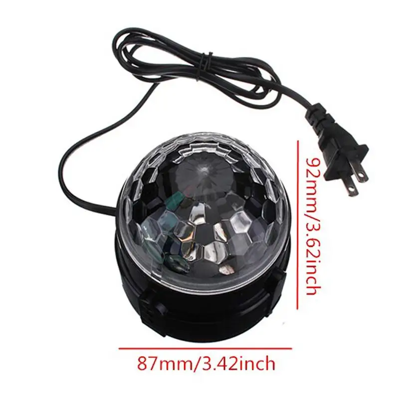 Модный RGB LED сценическое освещение хрустальный магический шар Эффект диско-бар DJ