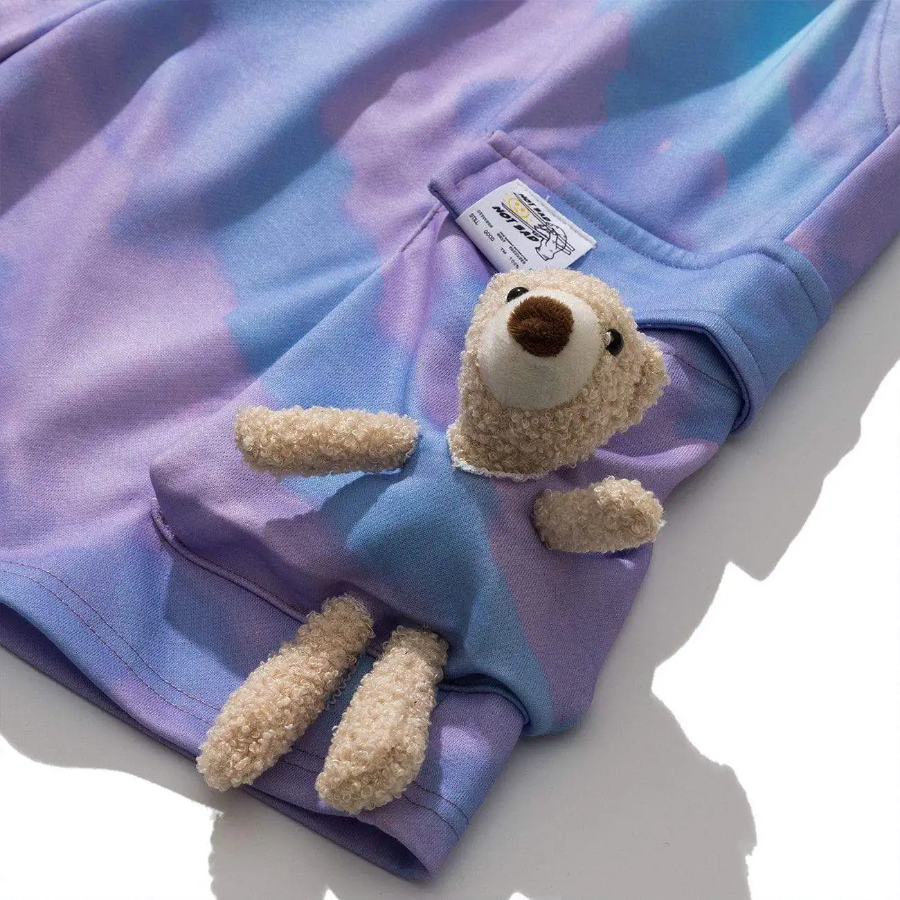 LACIBLE Hip Hop Bear Doll Tie dye Shorts Men Elastic Waist Sweatpants Streetwear Shorts Pocket Harajuku Loose Joggers Unisex 
LACIBLE Hip Hop Bear Doll Tie dye Shorts Men Elastic Waist Sweatpants Streetwear Shorts Pocket Harajuku Loose Joggers Unisex