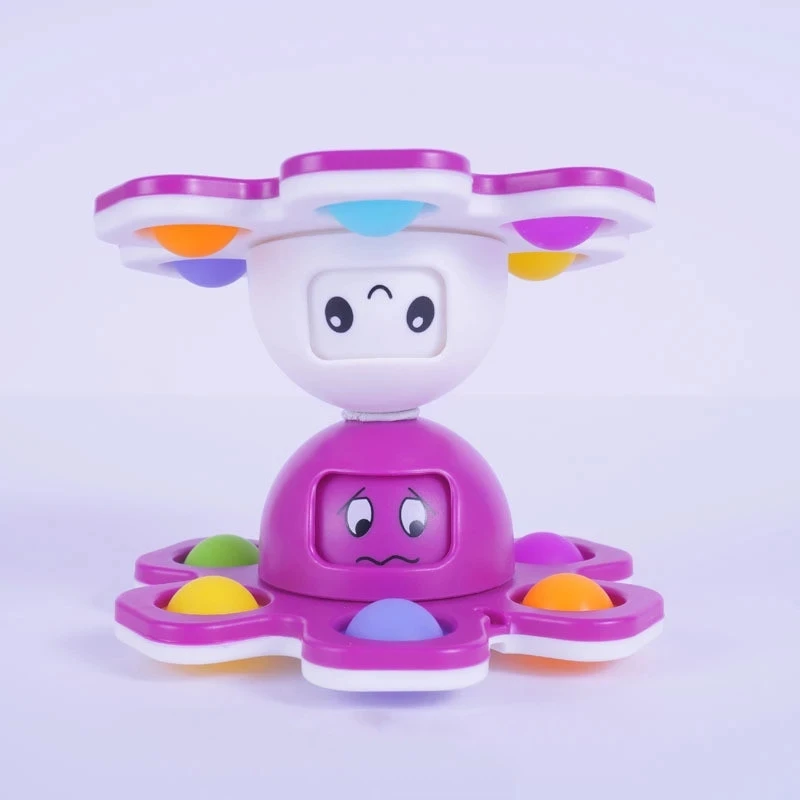 Fidget Toys Autism Stress Relief Silicone Interactive Flip Octopus Change Faces Spinner Push Pop Bubble Fidget Toy for Spinners
Fidget Toys Autism Stress Relief Silicone Interactive Flip Octopus Change Faces Spinner Push Pop Bubble Fidget Toy for Spinners