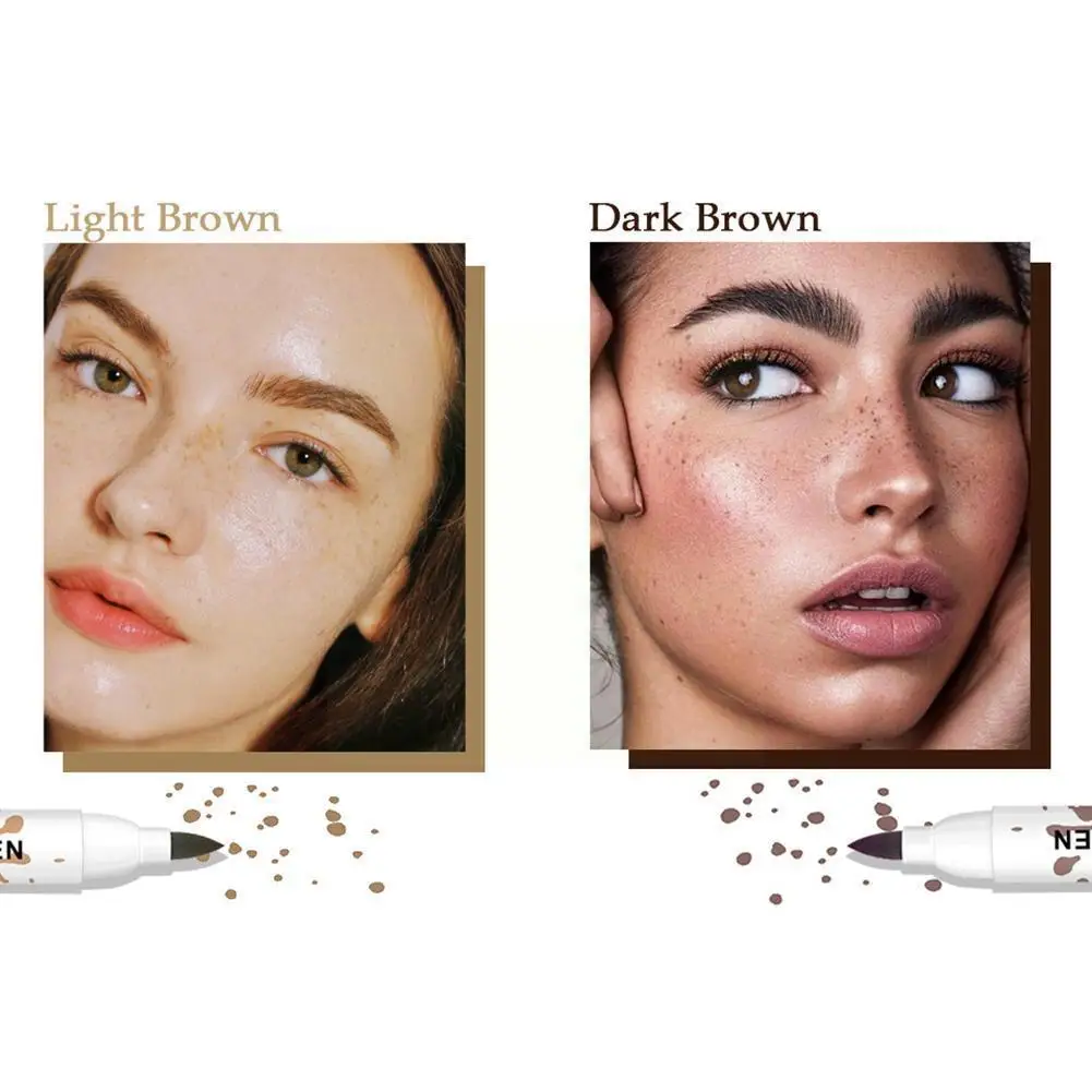 Natural Lifelike Freckle Pen Concealer Dot Spot Pen Easy Freckles To Makeup Up Face No Make Waterproof Pen Color Brown K9f0
Natural Lifelike Freckle Pen Concealer Dot Spot Pen Easy Freckles To Makeup Up Face No Make Waterproof Pen Color Brown K9f0