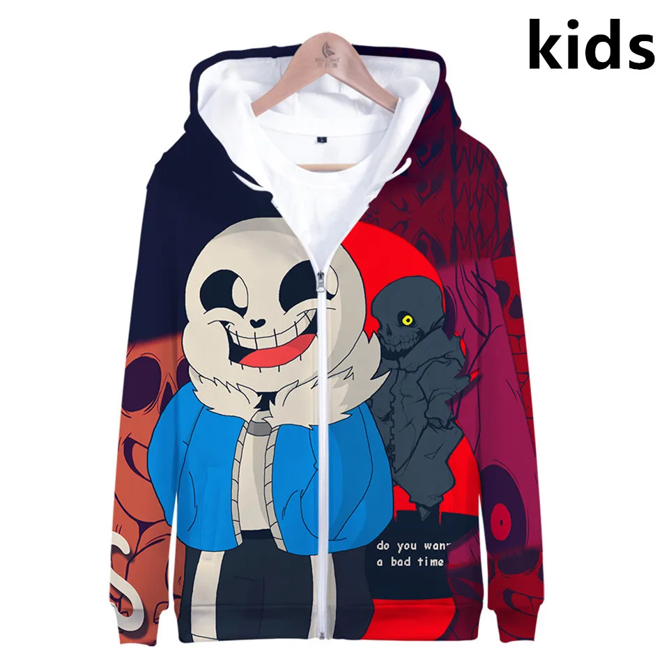 3 To 14 Years Kids Hoodies Undertale Sans 3D zip up Hoodie Sweatshirt Boy/Girls Cartoon Streetwear Jacket Coat Child hooded
3 To 14 Years Kids Hoodies Undertale Sans 3D zip up Hoodie Sweatshirt Boy/Girls Cartoon Streetwear Jacket Coat Child hooded
