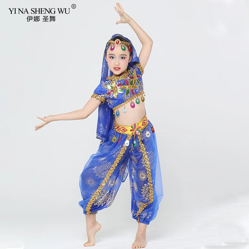 New Style Kids Belly Dance Costumes 3pcs Set Oriental Dance Costumes For Girls Egypt Egyptian Bollywood Indian Belly Dancing
New Style Kids Belly Dance Costumes 3pcs Set Oriental Dance Costumes For Girls Egypt Egyptian Bollywood Indian Belly Dancing