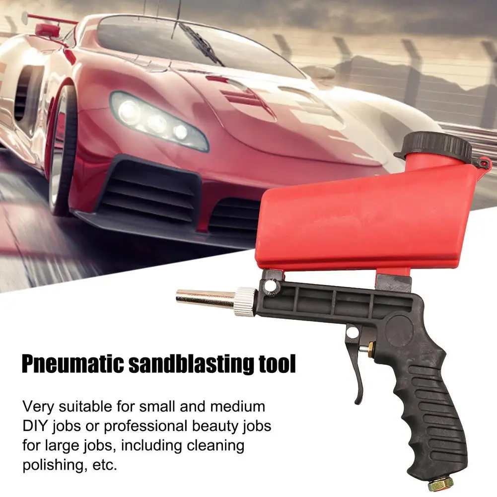 Adjustable Sandblasting Gun 90psi Portable Sand Blaster Sand Blasting Machine Small Gravity Handheld Pneumatic Sandblasting Gun
Adjustable Sandblasting Gun 90psi Portable Sand Blaster Sand Blasting Machine Small Gravity Handheld Pneumatic Sandblasting Gun