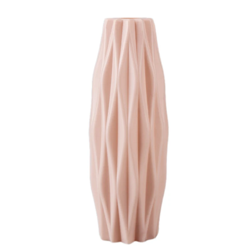 Flower Vase Decoration Home Plastic Vase White Imitation Ceramic Flower Basket Nordic Decoration Vases (Pink)
Flower Vase Decoration Home Plastic Vase White Imitation Ceramic Flower Basket Nordic Decoration Vases (Pink)