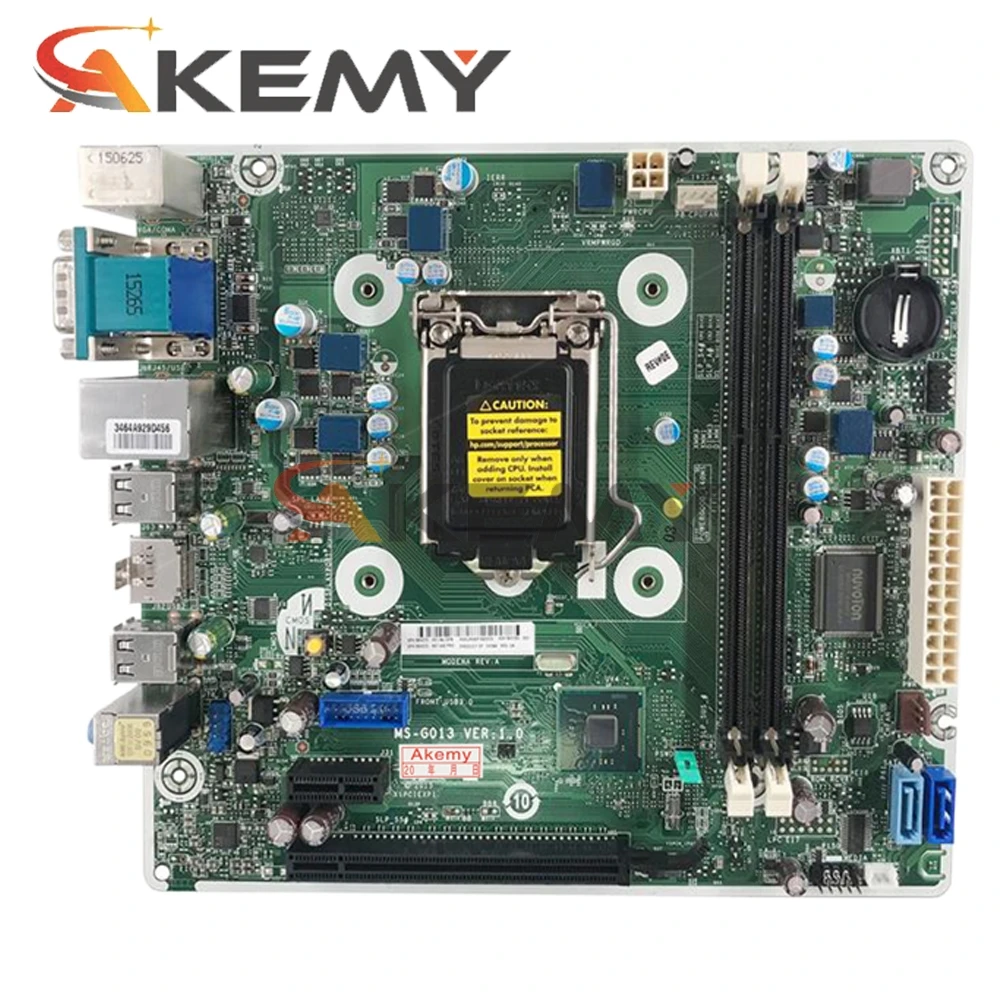 Akemy For HP 400 G2 SFF Desktop Motherboard MS-G013 H81 804372-001 804372-601 803189-001 MB 100% Tested Fast Ship 
Akemy For HP 400 G2 SFF Desktop Motherboard MS-G013 H81 804372-001 804372-601 803189-001 MB 100% Tested Fast Ship