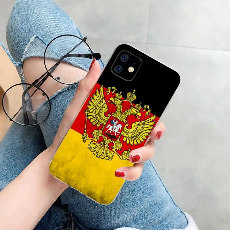 Russia flag Emblem Phone Case For iphone 5s 6 7 8 11 12 XSMAX XR pro plus mini se2020 Cover Fundas Coque
Russia flag Emblem Phone Case For iphone 5s 6 7 8 11 12 XSMAX XR pro plus mini se2020 Cover Fundas Coque
