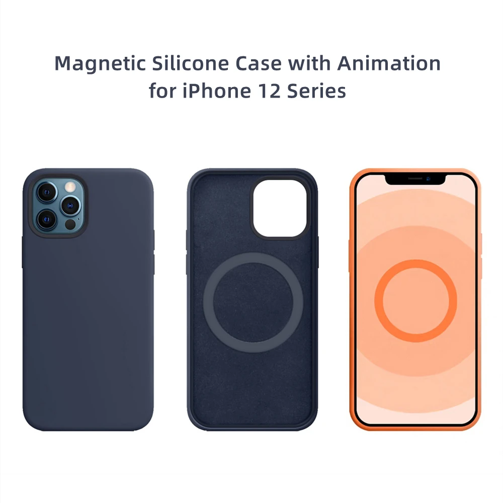 Магнитный жидкий силиконовый чехол Magsaf * Для iPhone 12 Pro Max 12 Pro Max, чехол с анимацией для iPhone 12 Mini, 1:1
Магнитный жидкий силиконовый чехол Magsaf * Для iPhone 12 Pro Max 12 Pro Max, чехол с анимацией для iPhone 12 Mini, 1:1