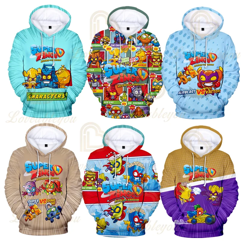 Superzings Children Pullover Hoodies Teenagers Tracksuit Cartoon High Quality Hoodie Kids Boy Girl Streetwear Sweatshirts
Superzings Children Pullover Hoodies Teenagers Tracksuit Cartoon High Quality Hoodie Kids Boy Girl Streetwear Sweatshirts