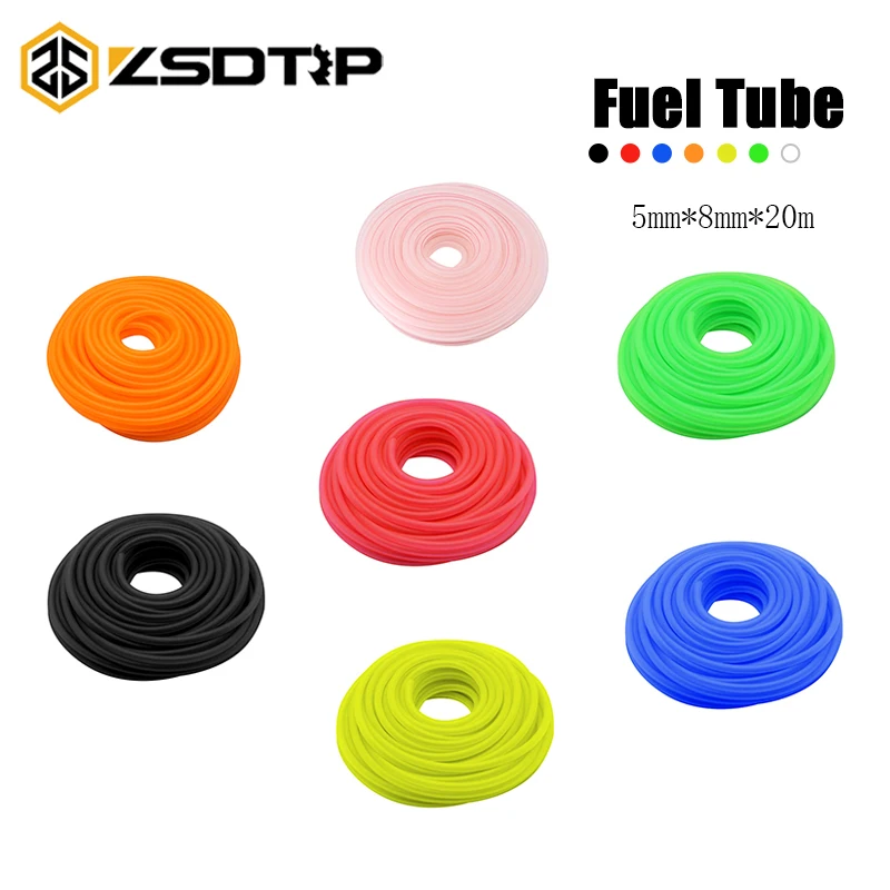 Alconstar-20m/Roll 5*8mm Colorful Gas Oil Hose Fuel Line Petrol Tube Pipe High Temperature Resistant Rubber SoftTube Accessories
Alconstar-20m/Roll 5*8mm Colorful Gas Oil Hose Fuel Line Petrol Tube Pipe High Temperature Resistant Rubber SoftTube Accessories