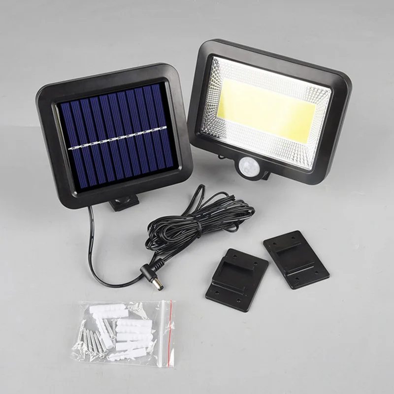 56/100/120 COB Waterproof LED Solar Wall Light PIR Motion Sensor Outdoor Waterproof Garden Solar Power Lights For Street Path
56/100/120 COB Waterproof LED Solar Wall Light PIR Motion Sensor Outdoor Waterproof Garden Solar Power Lights For Street Path