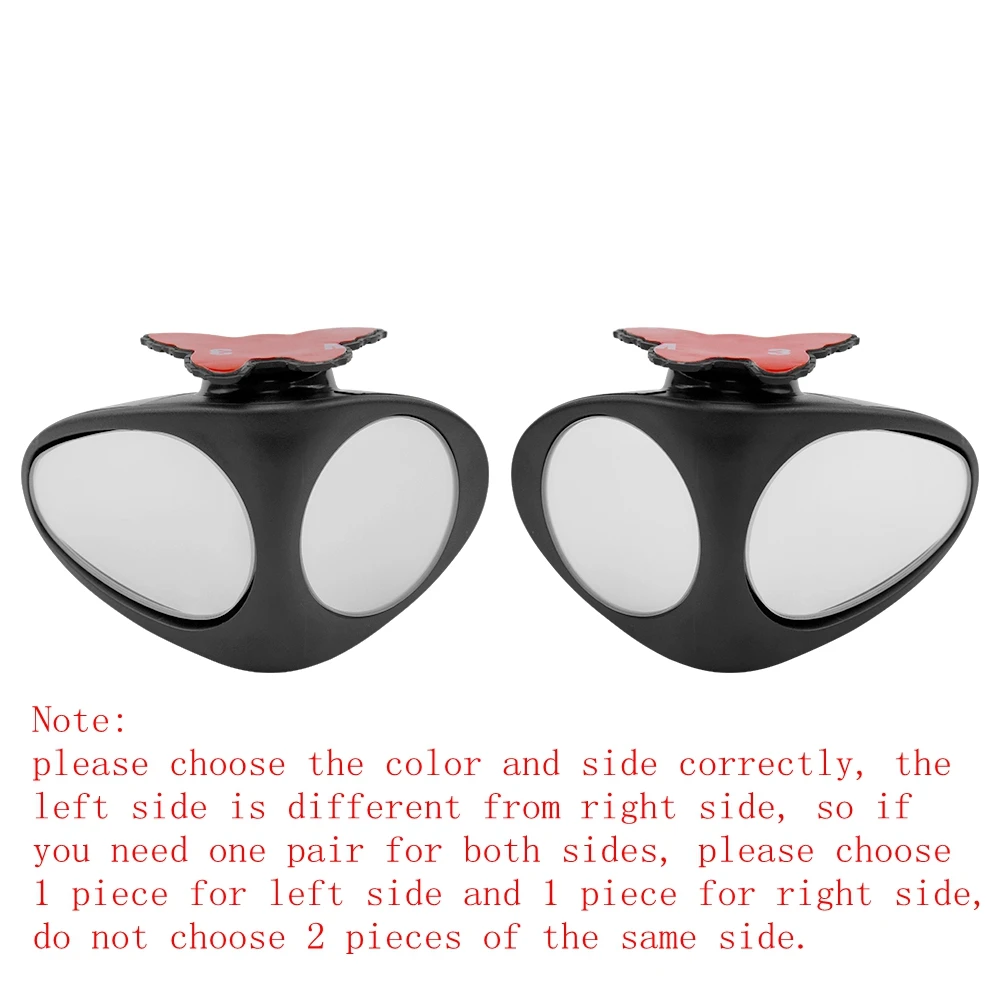 1 Piece 360 Degree Rotatable 2 Side Car Blind Spot Convex Mirror Automibile Exterior Rear View Parking Mirror Safety Accessories
1 Piece 360 Degree Rotatable 2 Side Car Blind Spot Convex Mirror Automibile Exterior Rear View Parking Mirror Safety Accessories