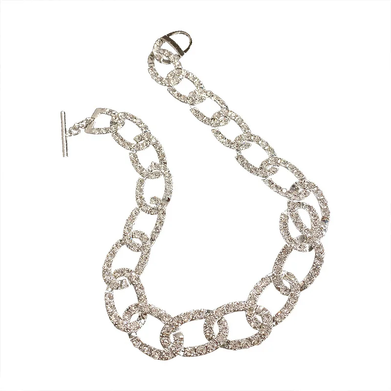 Fashion Retro Shiny Necklace Geometric Metal Exaggerating Collarbone Necklace Exaggerated Necklace Party Jewelry
Fashion Retro Shiny Necklace Geometric Metal Exaggerating Collarbone Necklace Exaggerated Necklace Party Jewelry