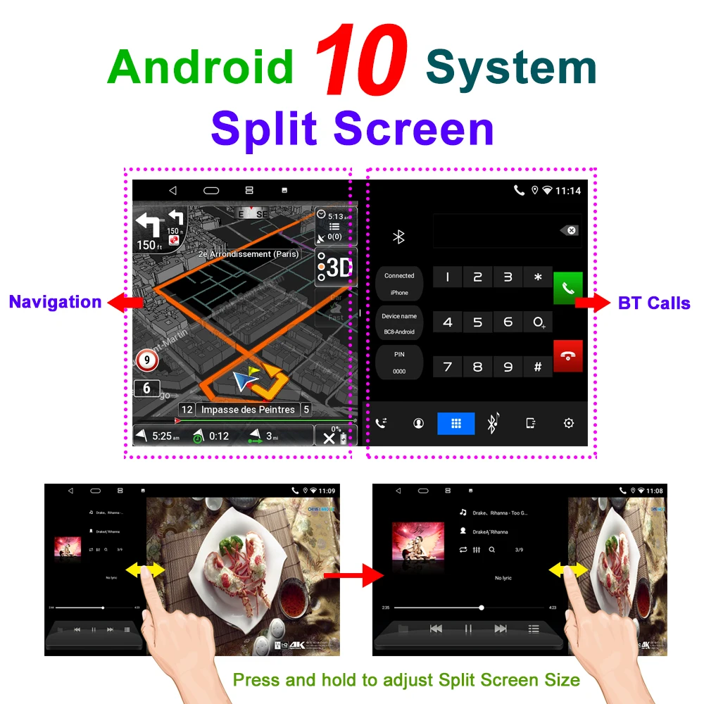 Eastereggs 2 Din 10.1" Car Multimedia Player For Kia KX3 2014-2017 Android 10 RDS DSP Car Radio Stereo GPS Navigation autoradio
Eastereggs 2 Din 10.1" Car Multimedia Player For Kia KX3 2014-2017 Android 10 RDS DSP Car Radio Stereo GPS Navigation autoradio