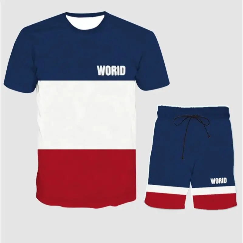 Fahion New Men's 3D T shirt Set 3D Print Trend Exquisite Pattern Clothes Men's Outdoor Leisure Short Sleeve Shorts 2 Piece Set
Fahion New Men's 3D T shirt Set 3D Print Trend Exquisite Pattern Clothes Men's Outdoor Leisure Short Sleeve Shorts 2 Piece Set