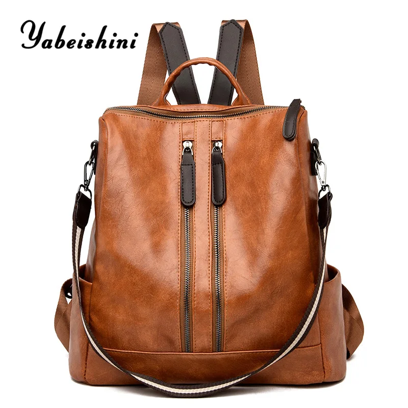 Winter Style Women Leather Backpacks Female Ladies Shoulder School Bags For Teenage Girls Travel Backpack Bagpack Large Capacity
Winter Style Women Leather Backpacks Female Ladies Shoulder School Bags For Teenage Girls Travel Backpack Bagpack Large Capacity