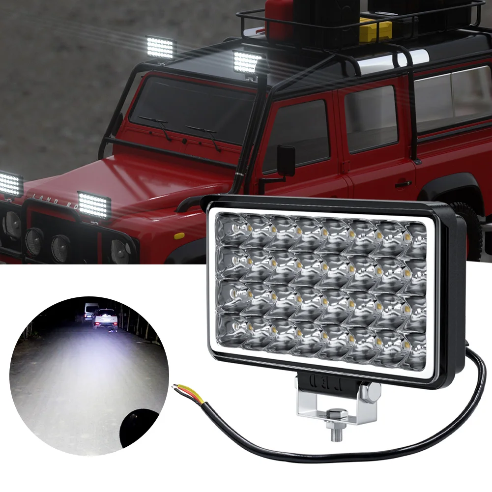 4-inch 32W Work Lights DC12-80V 6500K Flood LED Light Bar Waterproof LED Pods for Offroad Truck ATV SUV Auto Accessories
4-inch 32W Work Lights DC12-80V 6500K Flood LED Light Bar Waterproof LED Pods for Offroad Truck ATV SUV Auto Accessories